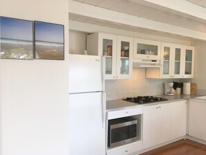 newly remodeled kitchen.  