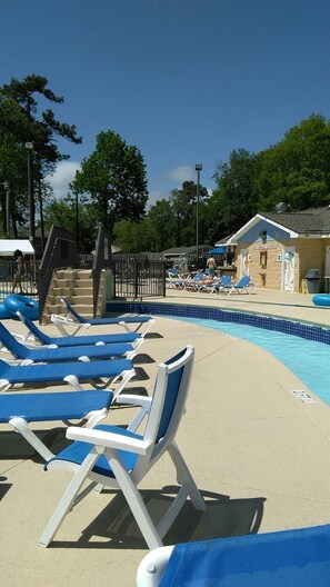 Indoor pool, a heated pool