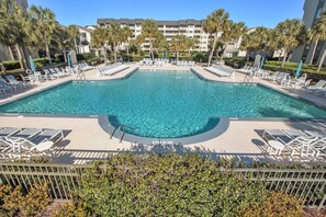 A heated pool - Shorewood 501- Penthouse 5th Floor Amazing Views! (Hilton Head Island)