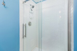 Shower, hair dryer