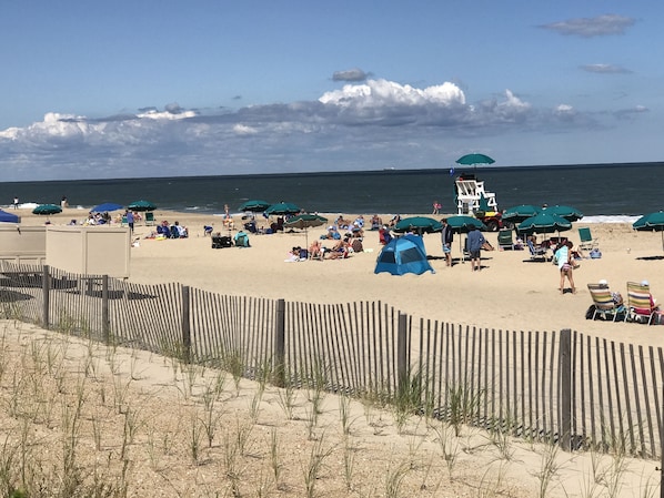 Una spiaggia nelle vicinanze