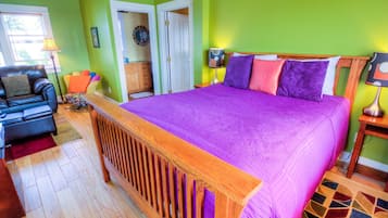 2 habitaciones, tabla de planchar con plancha, wifi y ropa de cama