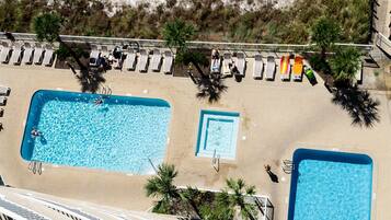 Indoor pool, a heated pool