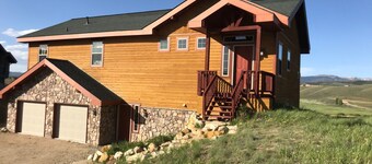 Your home away from home with private hot tub, game room, and majestic views