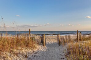 Beach nearby