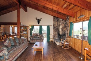 تلفزيون، مدفأة، مشغل دي في دي