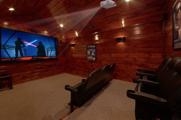 Interior - Budget-Friendly | Theater Room, Hot Tub, Gameroom (Gatlinburg)