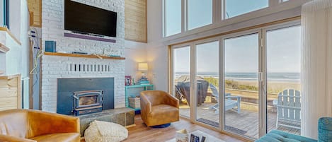 Fernseher, Kamin, Videospiele, Netflix