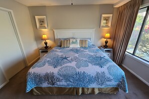 2 habitaciones, camas con pillow-top y tabla de planchar con plancha 