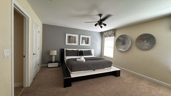 6 bedrooms, iron/ironing board, free WiFi, bed sheets