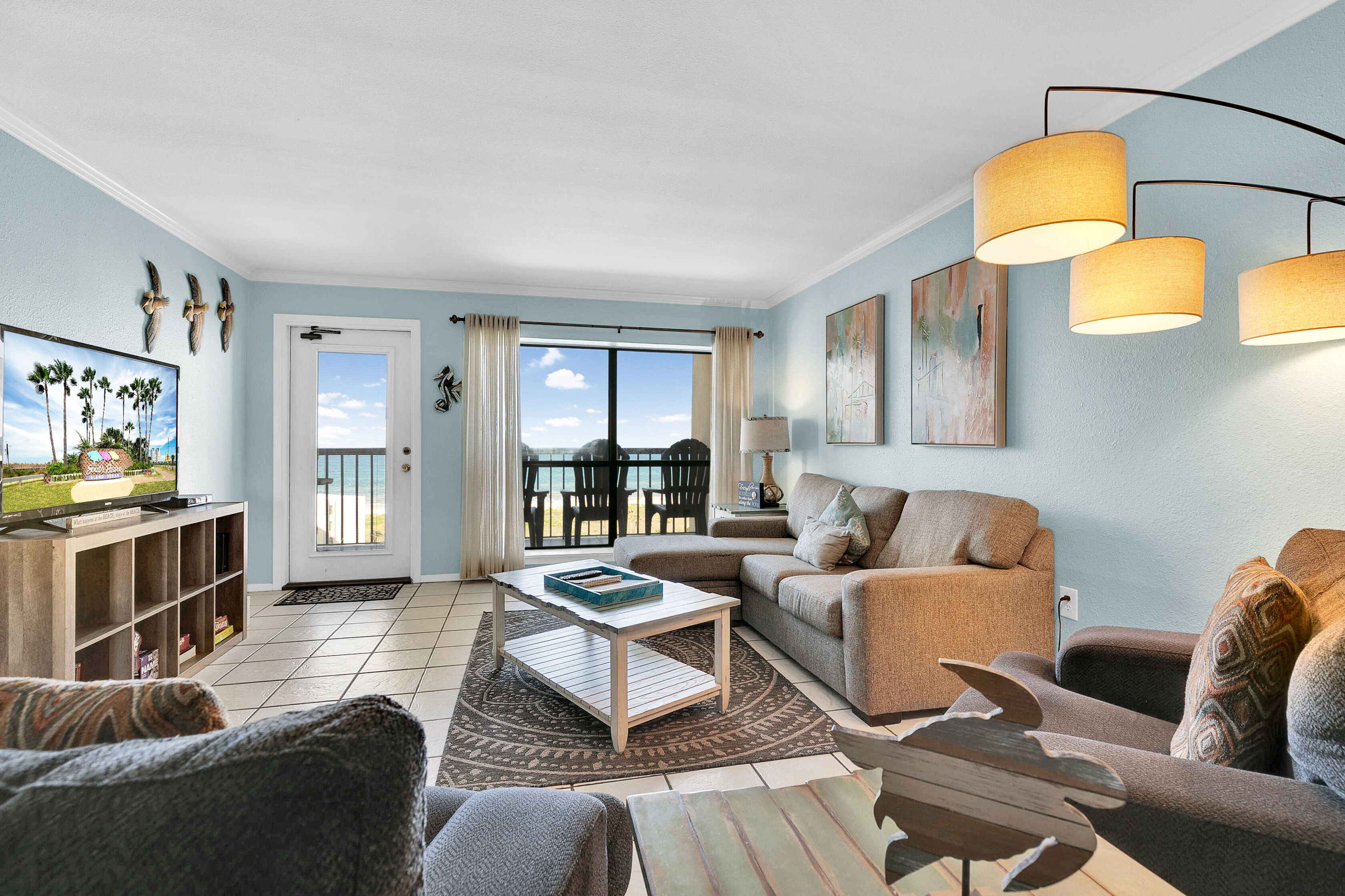 On Top of the World!  10th Floor Beachfront! By Rent On Padre