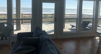 2 Story Upscale Beachfront House With unobstructed Beach Views from every room.