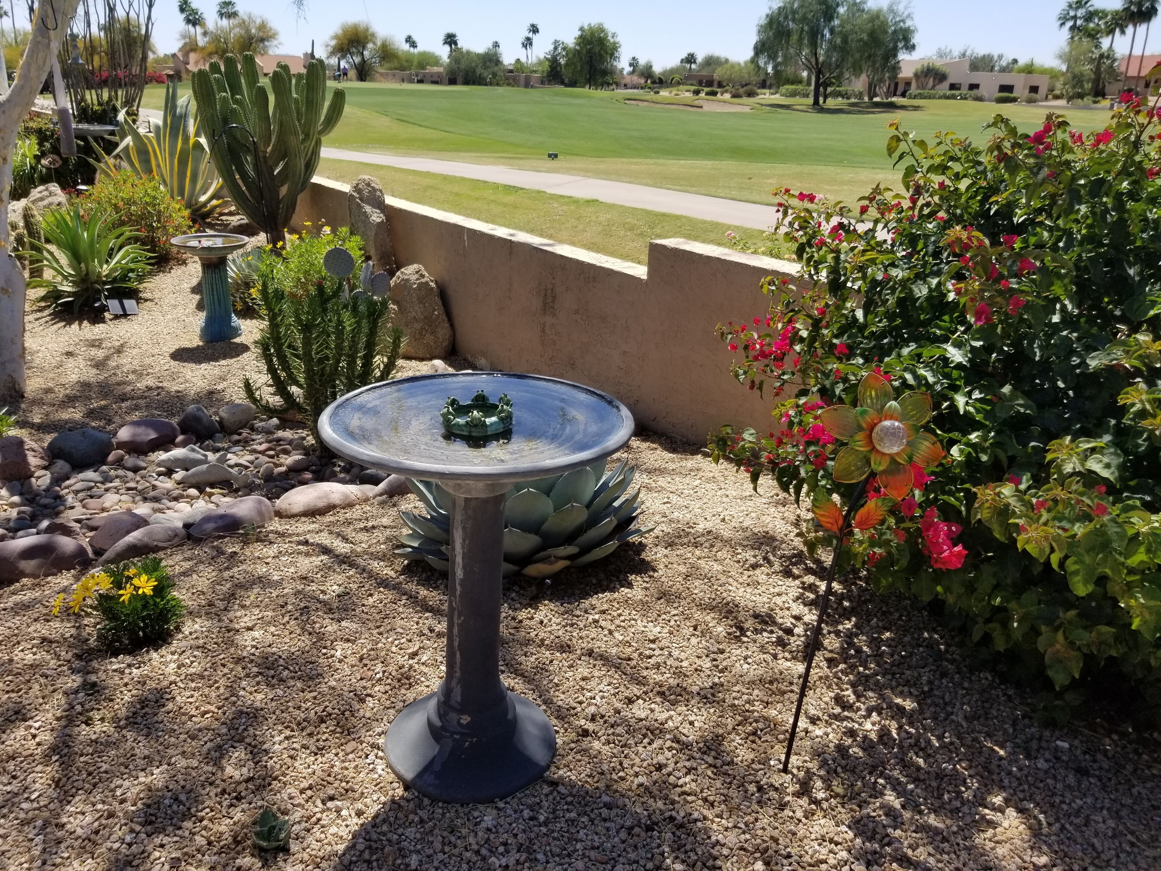 Rio Verde Townhouse overlooking the golf course.