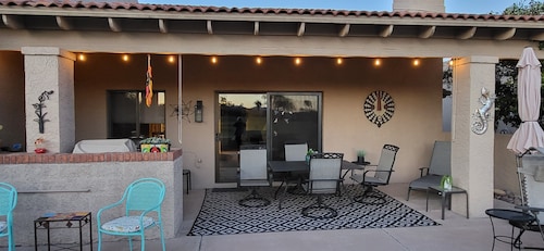 Rio Verde Townhouse overlooking the golf course.