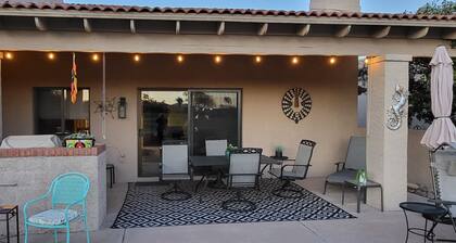 Rio Verde Townhouse overlooking the golf course.