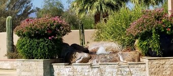 Rio Verde Townhouse overlooking the golf course.