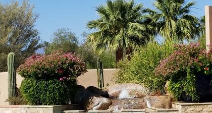 Rio Verde Townhouse overlooking the golf course.
