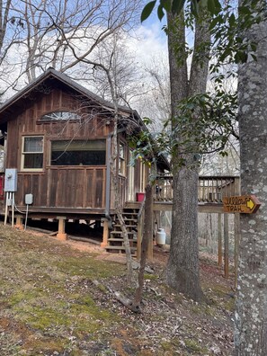 Exterior - Peace-in-the-Forest Retreat - Singles, Couples, Artists, Forest Lovers (Pickens)