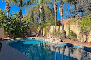 Una piscina climatizada