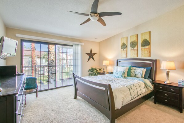 2 bedrooms, iron/ironing board, travel cot, WiFi