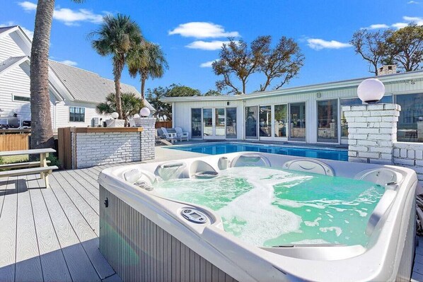 Terrace/patio - Bay Shore - Pool, Bay Access, Boat Rental (Panama City Beach)