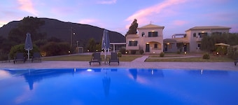 Private luxury villa. A paradise with swimming pool sleeps 10-11 in Corfu Greece
