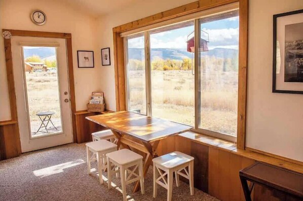 Dining - Cozy Condo with Teton Views! (Driggs)