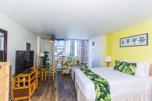 1 bedroom, iron/ironing board, free WiFi, bed sheets