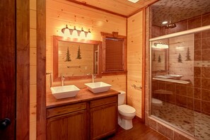 Shower, towels