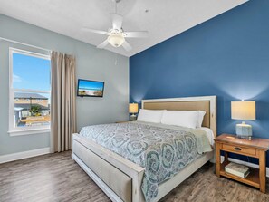 3 bedrooms, iron/ironing board, free WiFi, bed sheets - 🌊50ft to Beach~Balcony w/ Gulf Views~Rest-A-While 201 (Panama City Beach)