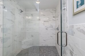 Bathtub, hair dryer, towels