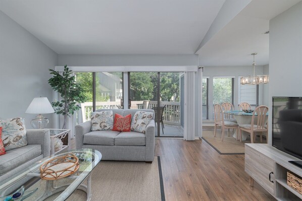 Televisio, DVD-soitin, videokirjasto