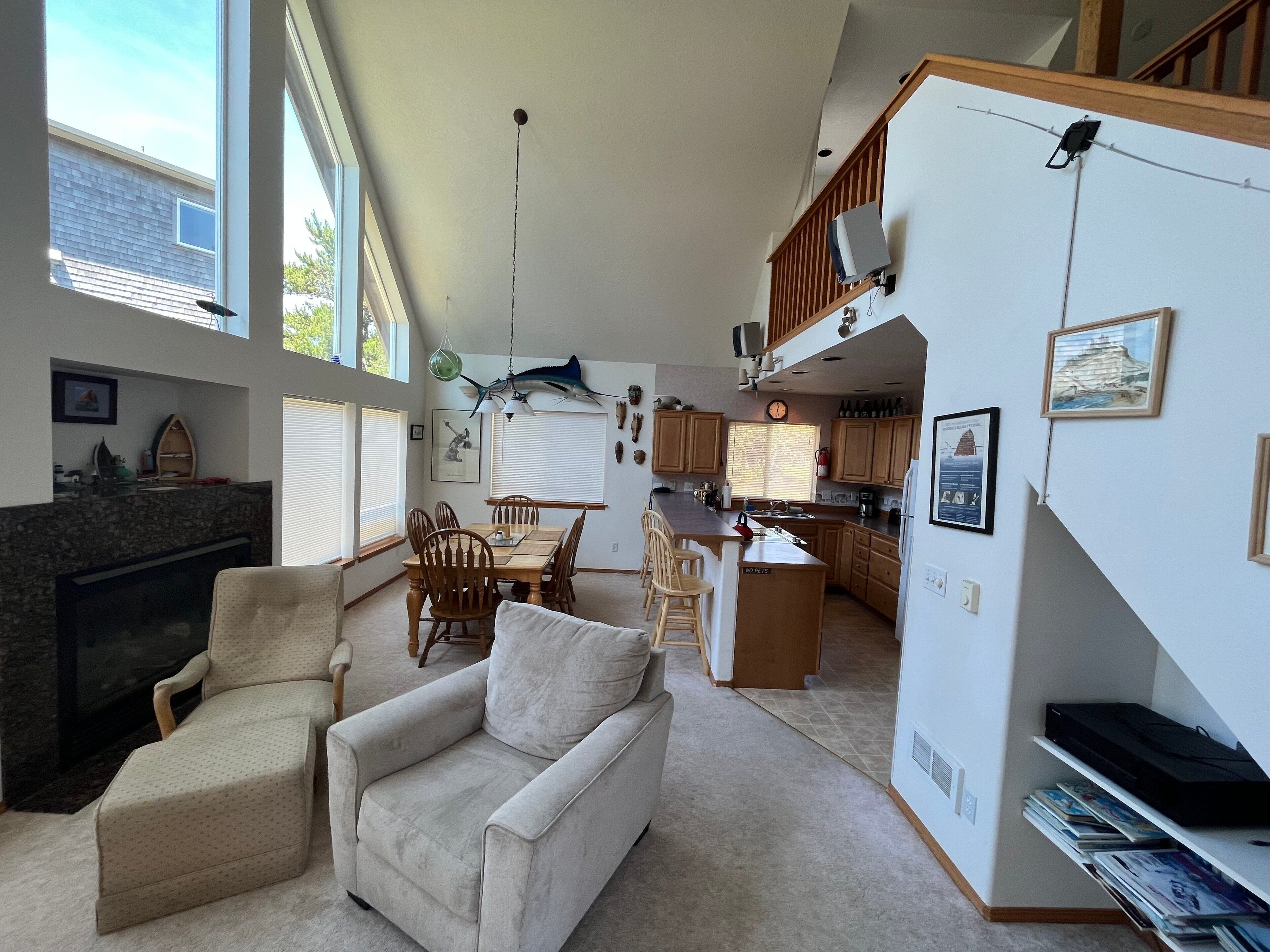 电视、壁炉、乒乓球