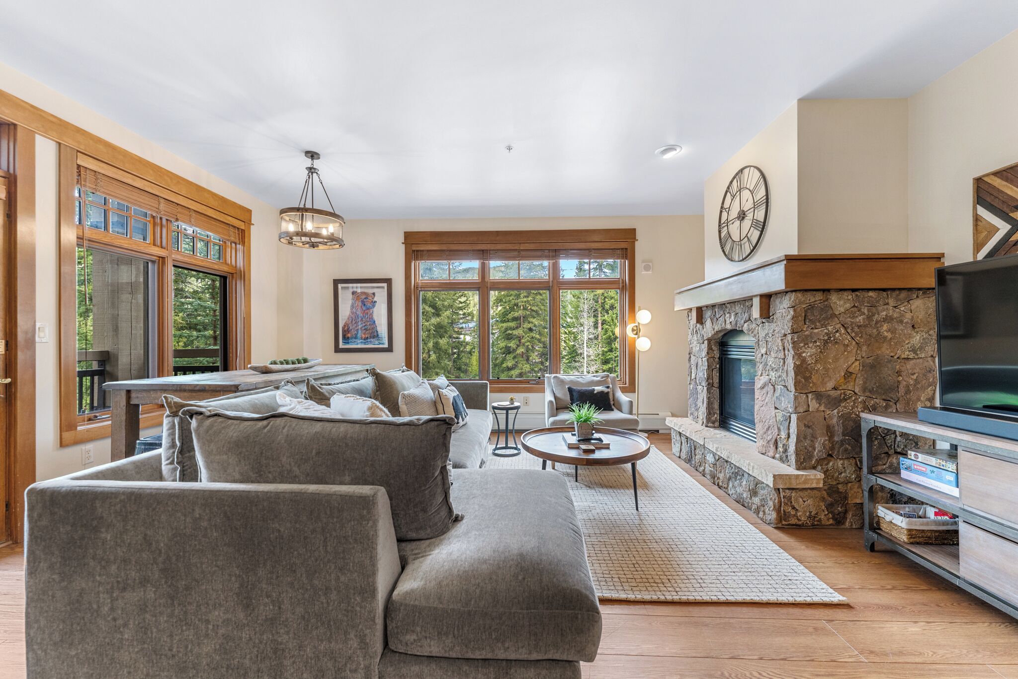 TV, peis og DVD-spiller