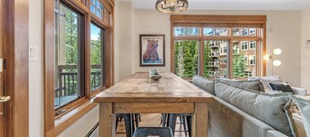 Ski-In/Ski-Out Condo w/ Incredible Mountain & Tree Views from Private Balcony