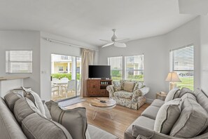 TV - Bright Beachwalk 2BR | Short Walk to the Gulf (Destin)