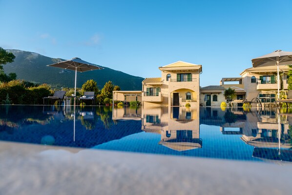 Our villa is a privately owned gated property with 3 luxurious houses, pool, BBQ