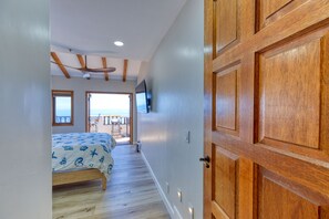 2 bedrooms, iron/ironing board, travel crib, WiFi