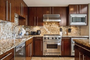 Microwave, oven, dishwasher, coffee/tea maker - KBM Resorts | FREE CAR | Honua Kai Hokulani | Ocean view | 3-Bedroom Condo with Sweeping views! HKH-503 (Lahaina)