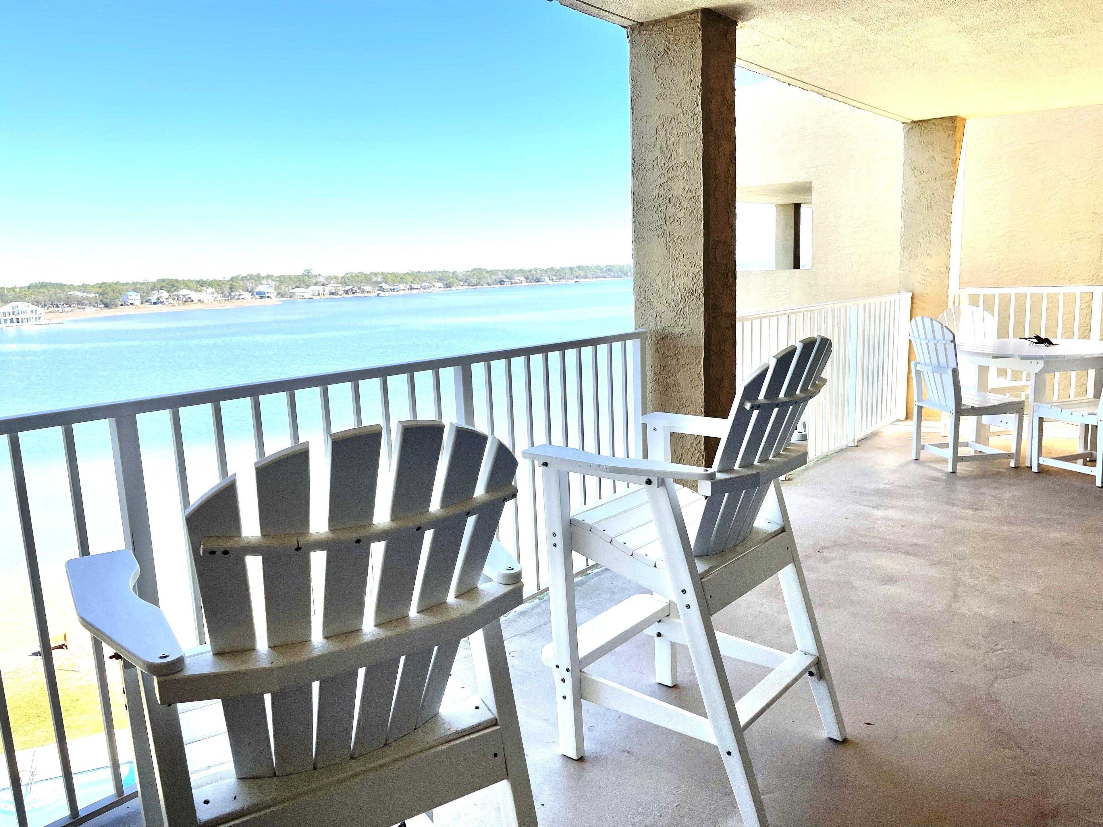 Compass Point  606 1 bedroom 1 bath lagoon front condominium Gulf Shores