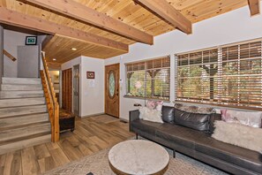 TV, fireplace, DVD player