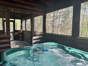 Tina de hidromasaje interior