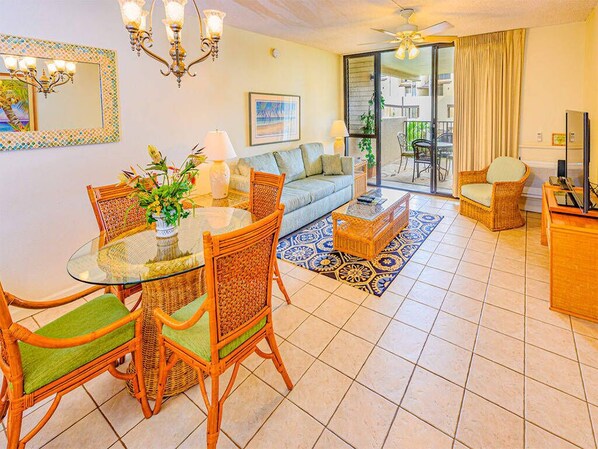 Televisión y reproductor de DVD 