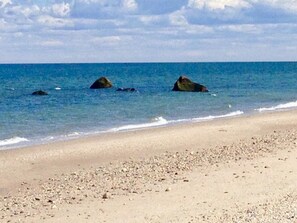 Sun loungers, beach towels