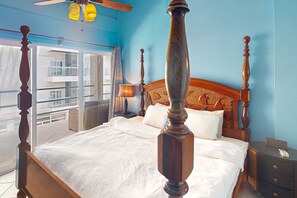 2 bedrooms, iron/ironing board, internet, bed sheets