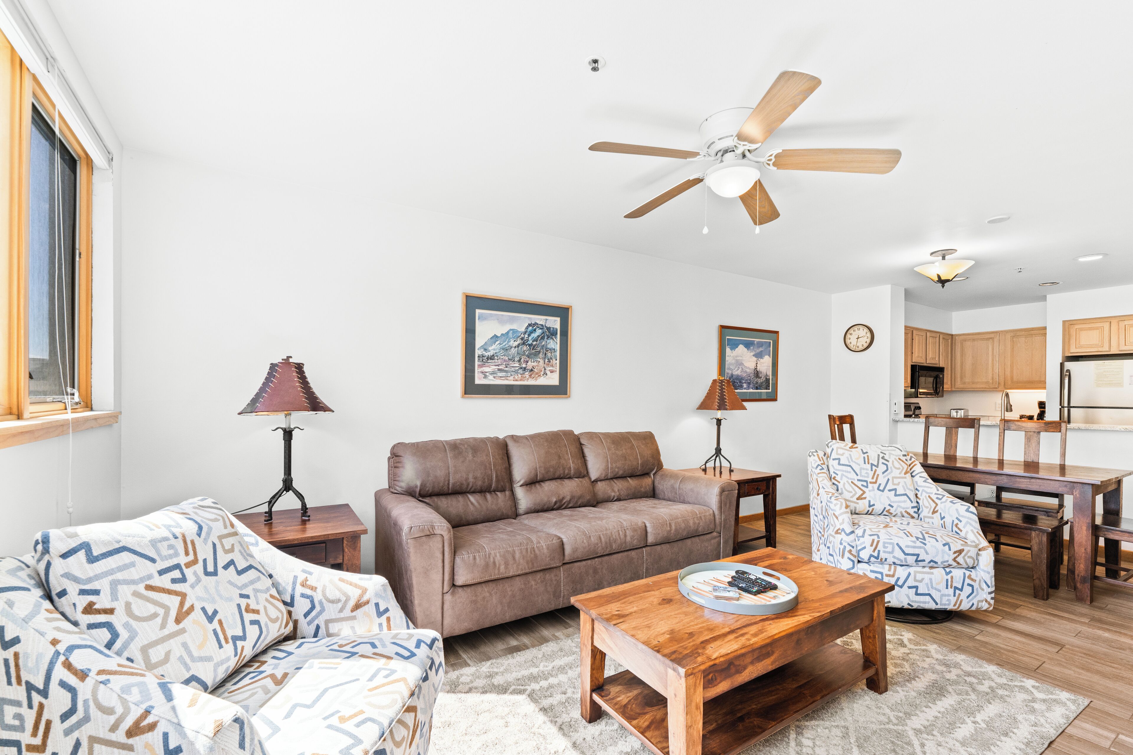 TV, fireplace, DVD player