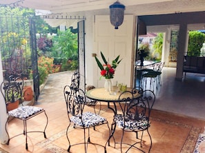 Restaurante al aire libre
