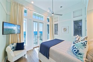 6 bedrooms, iron/ironing board, free WiFi, bed sheets - THE FRONT ROW: Gorgeous Gulf Front Home with New Pool & Spa, Elevator and Amazing Views! (Miramar Beach)