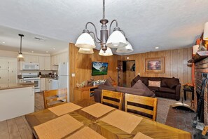 Interior - Sweet Mountain Escape by Destination Big Bear : Near the Village! Hot Tub! Gas BBQ! Internet! Mini Foosball! (Big Bear Lake)