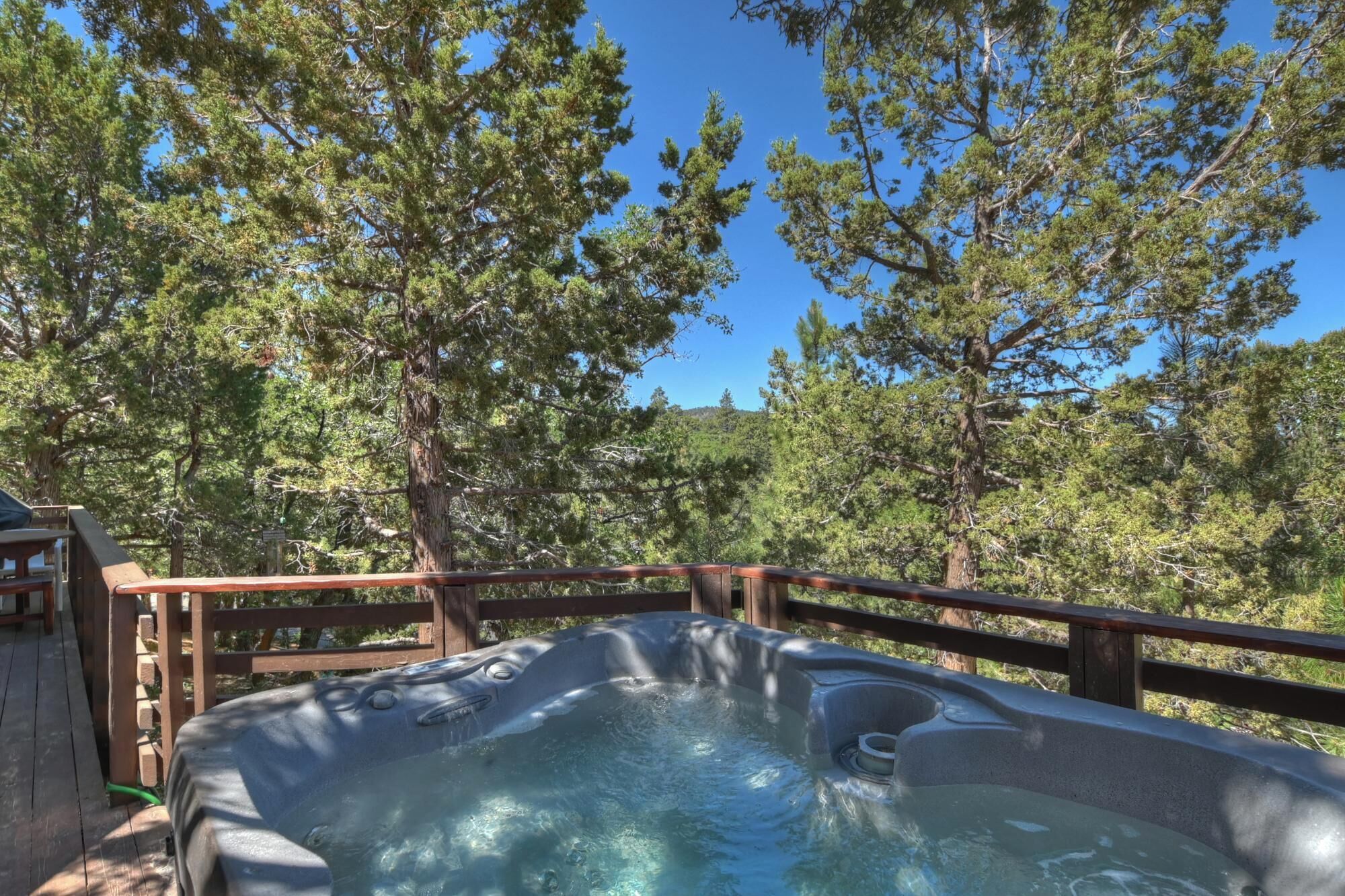 Resting Falcon by Destination Big Bear : Retreat in Seclusion and Serenity! Minutes from Bear Mtn! Hot Tub! Pool Table! Air Hockey!